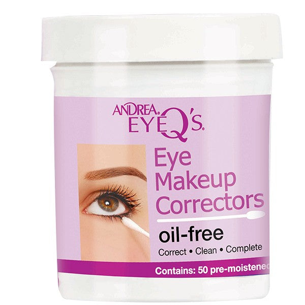 Andrea Eye Q's Makeup corrector sticks in white jar