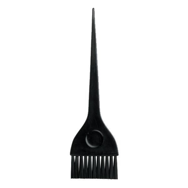 Diane black hair tint brush with a pointed end for precise application.