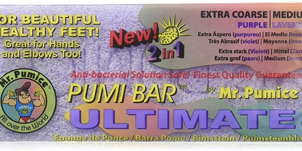 Mr. Pumice Purple Pumi Bar, Coarse and Extra Coarse