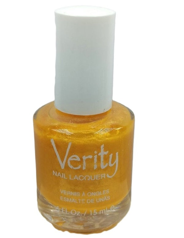 Verity Nail Lacquer, Shiny Yellow B15
