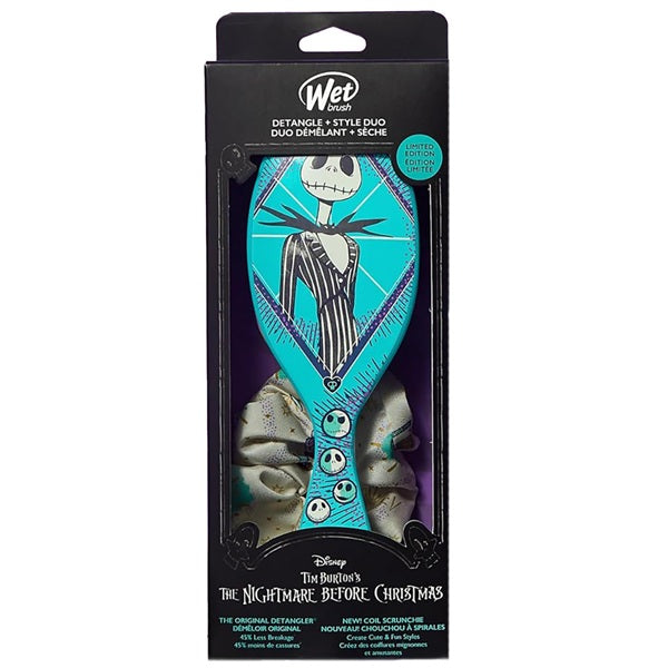 Wet Brush Detangle & Style Duo with Disney's The Nightmare Before Christmas design in packaging
