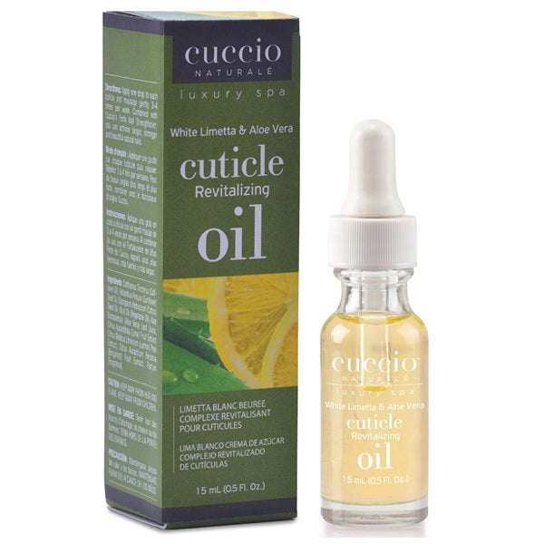 Cuccio cuticle oil with packaging on a white background