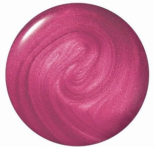 Close-up of a pink glittery substance on a white background