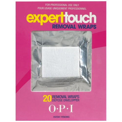 OPI expert touch removal wraps packaging with pink background