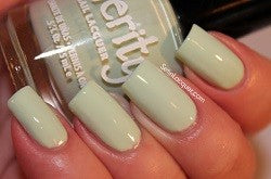Verity Nail Lacquer, Mint Green F24