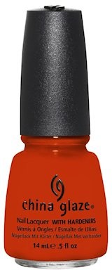 China Glaze Nail Polish, Roguish Red 1133