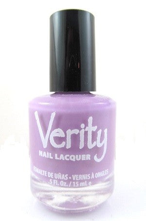Verity Nail Lacquer, Elegant Purple F16