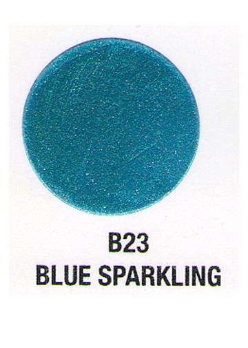Verity Nail Lacquer, Blue Sparkling B23