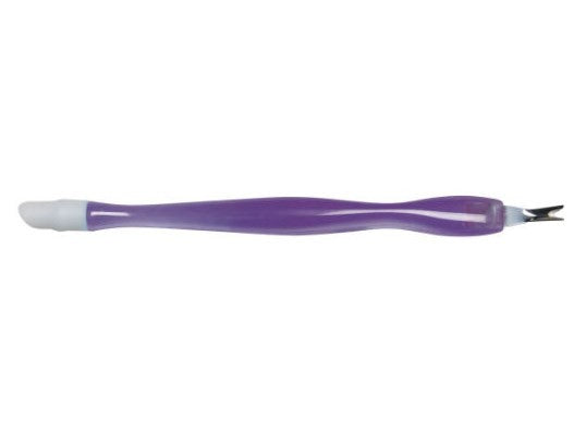 Diane Cuticle Pusher with Trimmer, 2-pack
