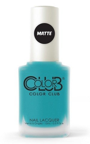 Color Club Matte Nail Polish, Party Teal Dawn ANR35