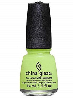 China Glaze Nail Polish, Grass is Lime Greener 1300
