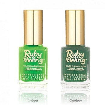 Ruby Wing Color Changing Nail Polish, Green Peace 41