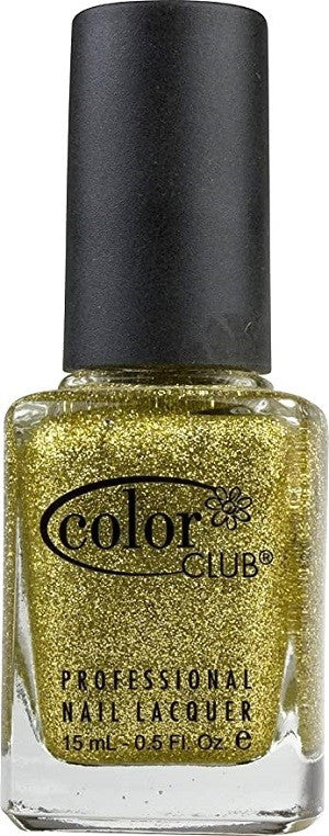 Color Club Nail Polish, Gold Glitter 780