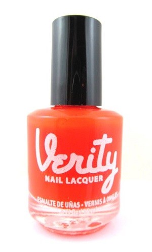 Verity Nail Lacquer, Bright Orange B08