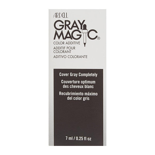 Packaging box for Ardell Gray Magic with a white background. 