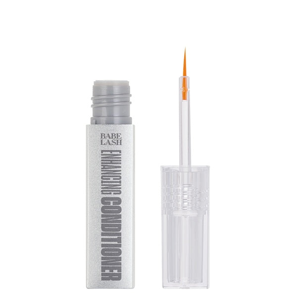 Bare Lash enhancing conditioner with applicator on a white background