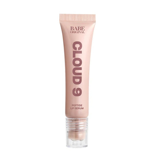 Babe Original Cloud 9 lip serum tube on a white background