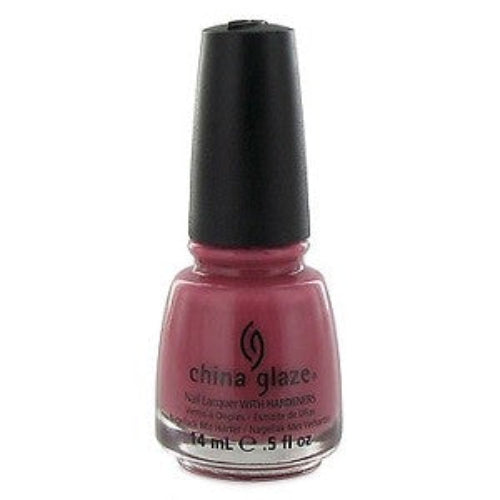 A bottle of China Glaze nail polish in a mauve pink color with a glossy, creme-like consistency, labeled as 'Fifth Avenue 194'.
