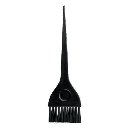 Diane black hair tint brush with a pointed end for precise application.