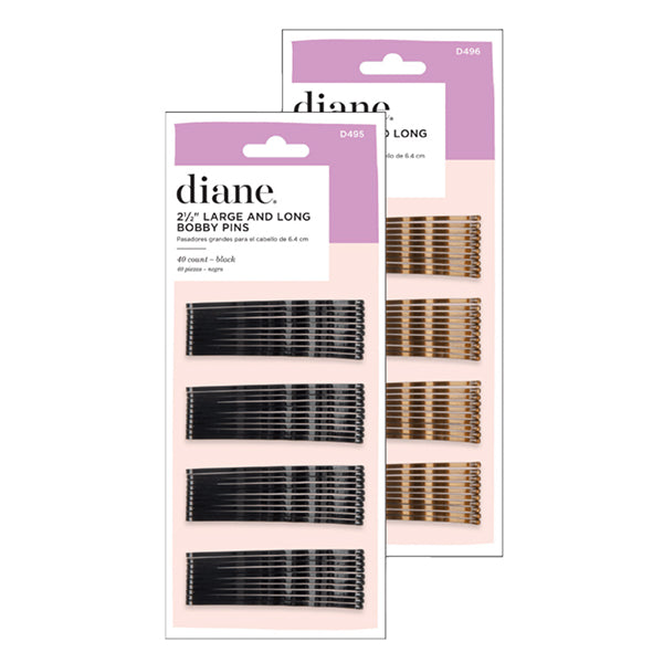 Diane Large & Long Bobby Pins 2.5", 40 Pack