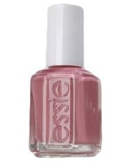 A bottle of Essie nail polish in a pink color with a white cap, labeled 'BOOTLEG 519'.