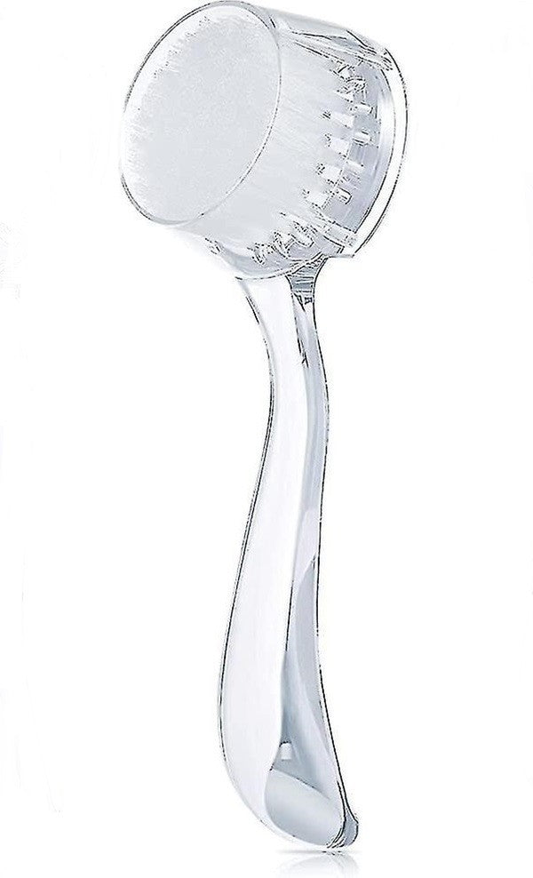 manual facial cleasing brush clear color