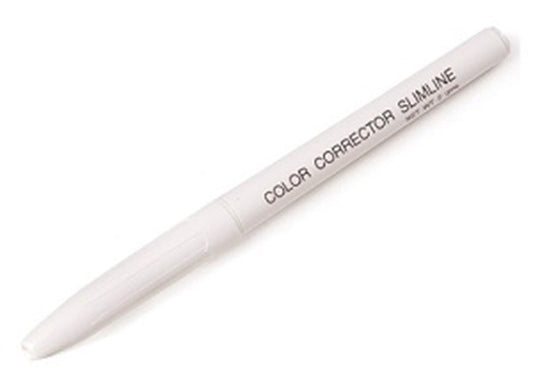 A white Slimline Polish Corrector Pen by All Season Nails with a slim tip, designed for nail polish correction.
