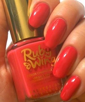 Ruby Wing Color Changing Nail Polish, Saloon Sweetheart 76