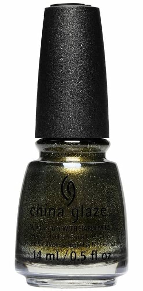 China Glaze nail polish bottle with black cap on a white background