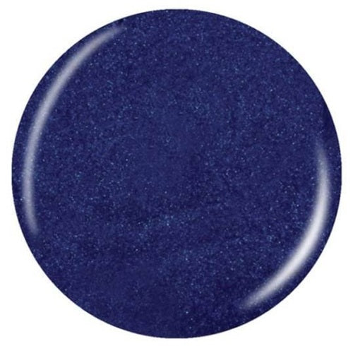 Navy blue shimmer nail polish color swatch on a white background