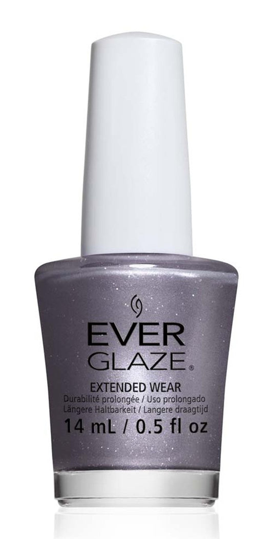 Ever Glaze nail polish bottle on a white background