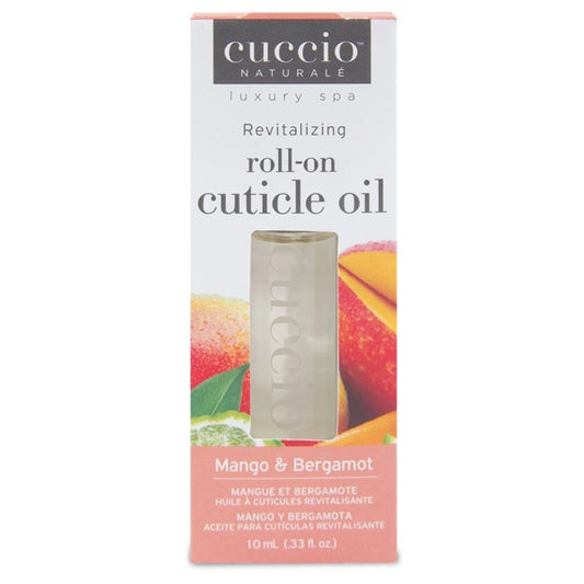Cuccio Naturale Mango & Bergamot Revitalizing Cuticle Oil, Roll-on, .33 oz