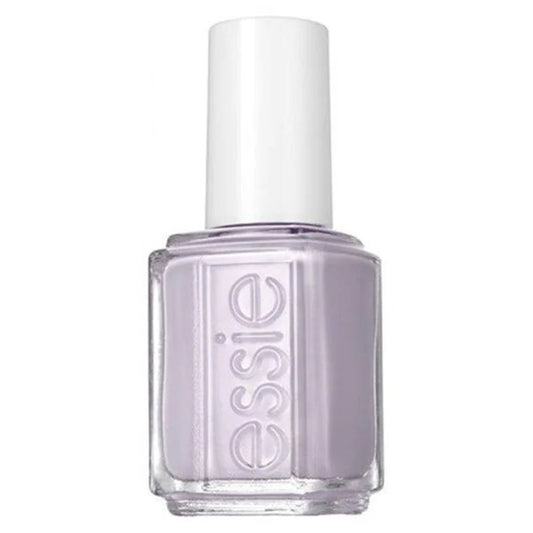 Essie light purple lilac nail polish bottle on a white background