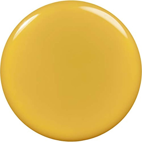 Solid yellow color swatch on a white background