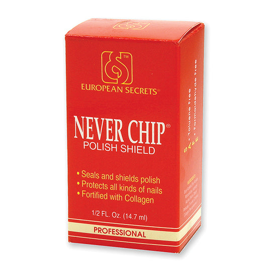 European Secrets Never Chip Top Coat, .5 oz