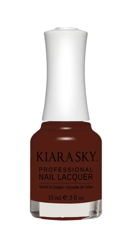 Kiara Sky Nail Polish, Haute Chocolate N571