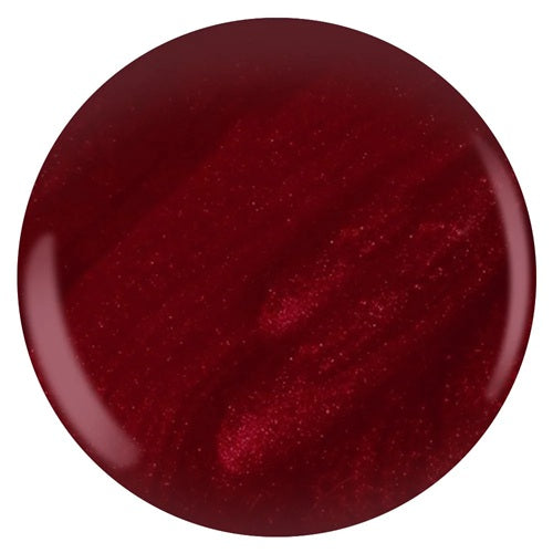 Close-up of a dark red color swatch