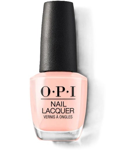 OPI nail polish bottle with a black cap on a white background
