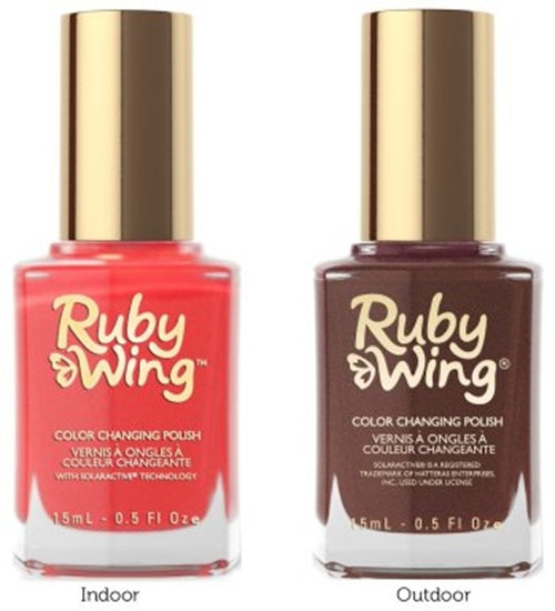 Ruby Wing Color Changing Nail Polish, Saloon Sweetheart 76