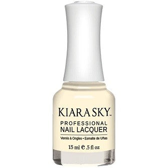 Kiara Sky Nail Polish, White Peach N645