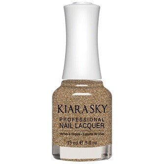 Kiara Sky Nail Polish, Dripping in Gold N5017
